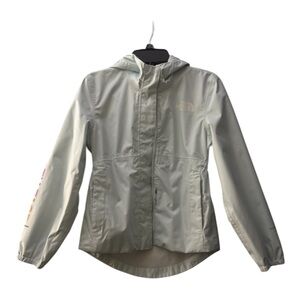 The North Face Kids Hooded Rain Jacket - Light Sage Green